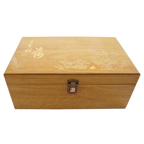 富贵祥和包装盒,喷油木盒,木质工艺品包装盒,茶叶盒,精美木盒